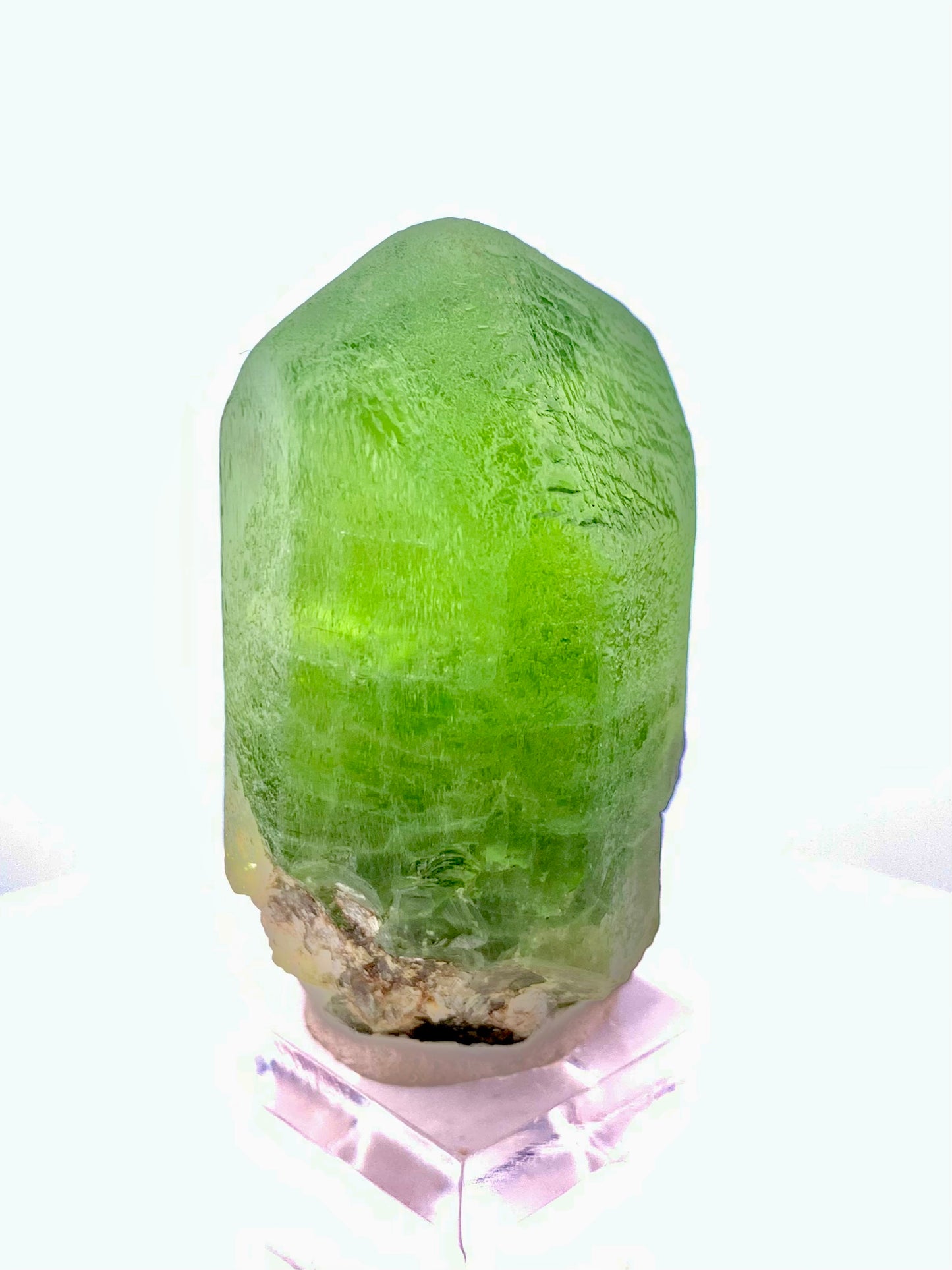 Green Peridot Crystal From Pakistan - 51 Grams