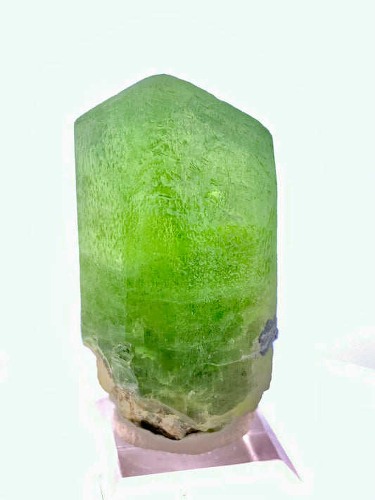 Green Peridot Crystal From Pakistan - 51 Grams