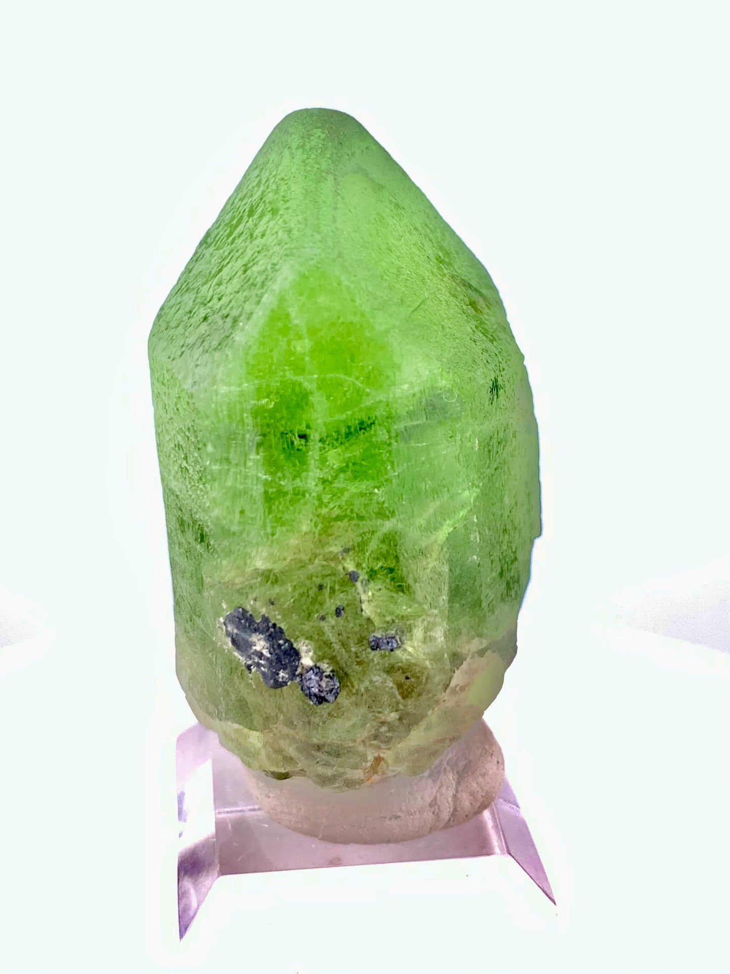 Green Peridot Crystal From Pakistan - 51 Grams