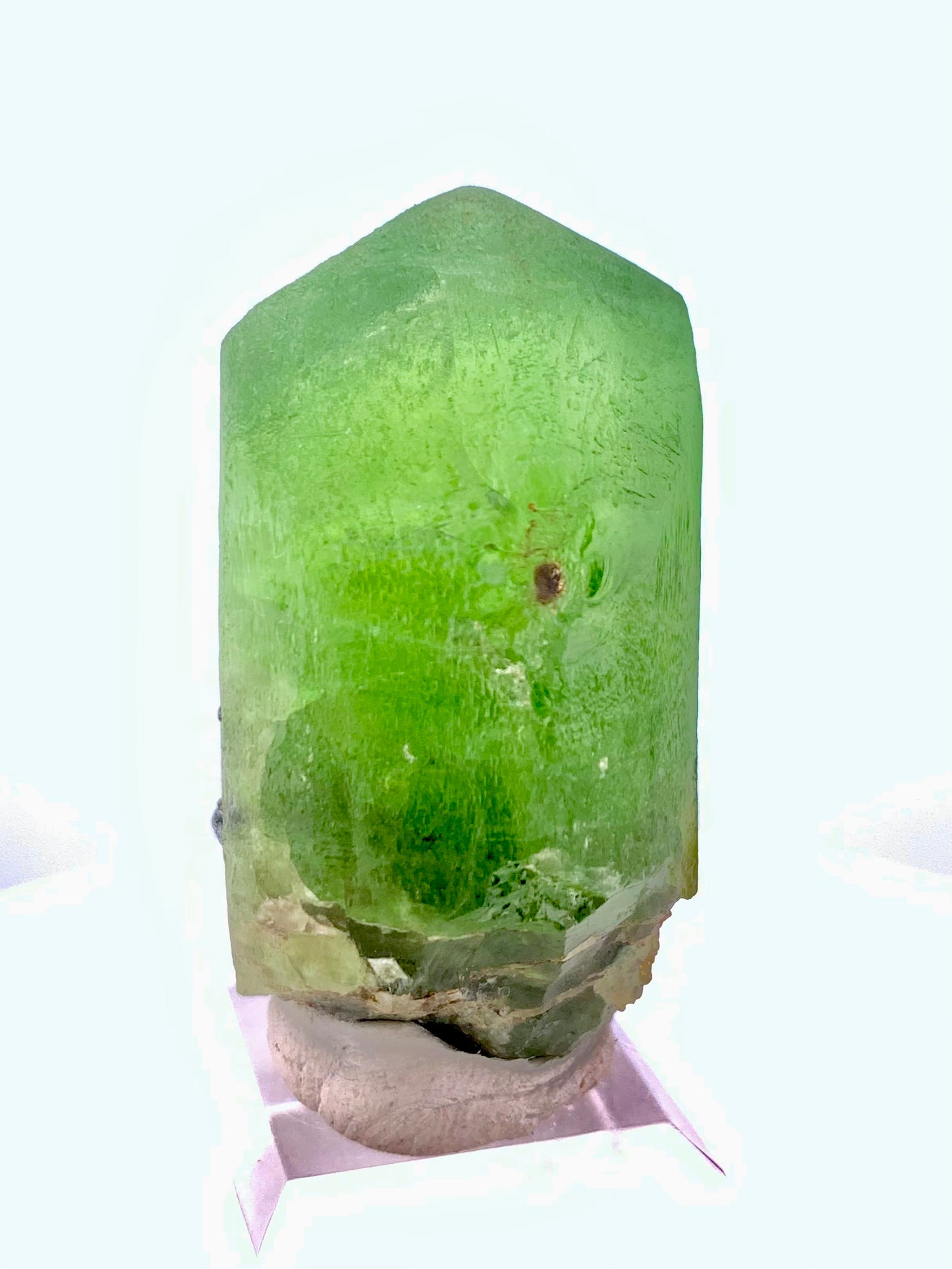 Green Peridot Crystal From Pakistan - 51 Grams