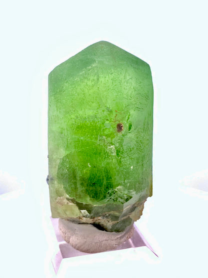 Green Peridot Crystal From Pakistan - 51 Grams