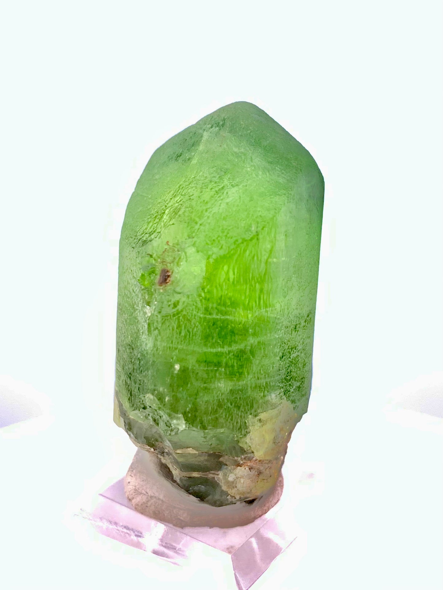 Green Peridot Crystal From Pakistan - 51 Grams