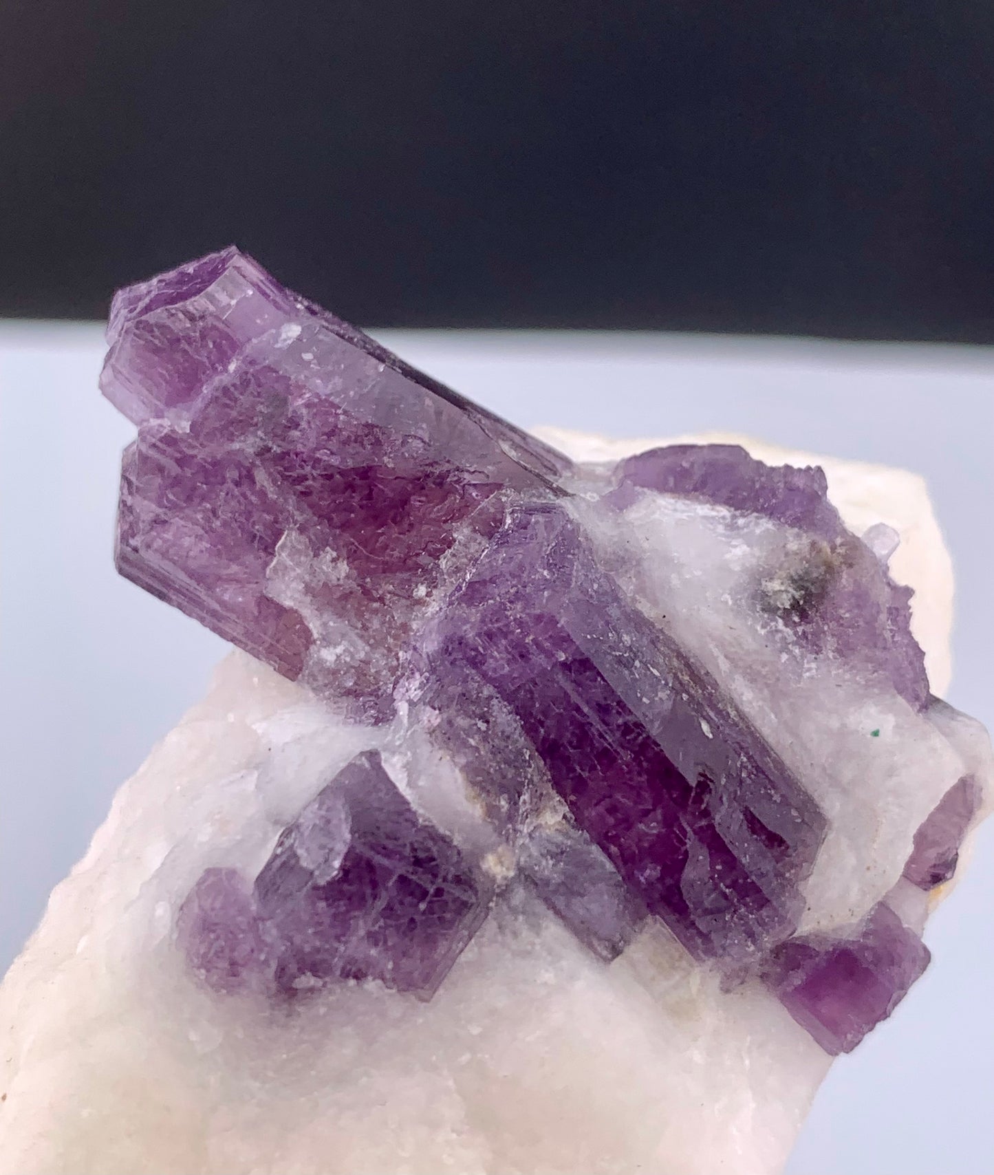 Purple Scapolite Crystal On Matrix from Afghanistan - 141 Grams