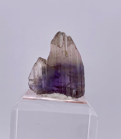 Blue Tanzanite Crystal From Tanzania - 26.50 Carats