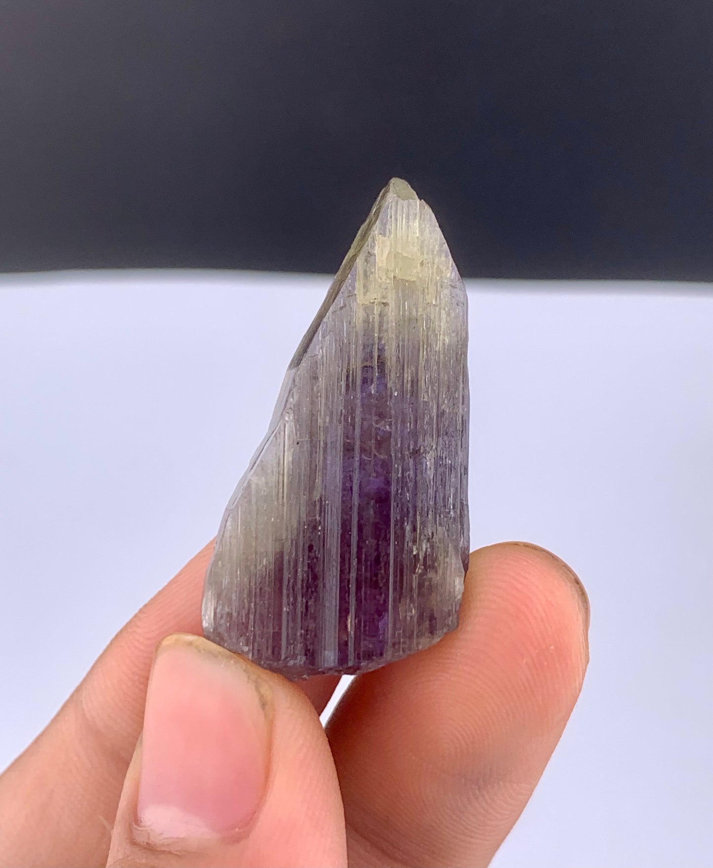 Blue Tanzanite Crystal From Tanzania - 12 Grams