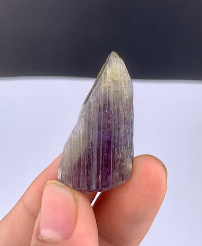 Blue Tanzanite Crystal From Tanzania - 12 Grams