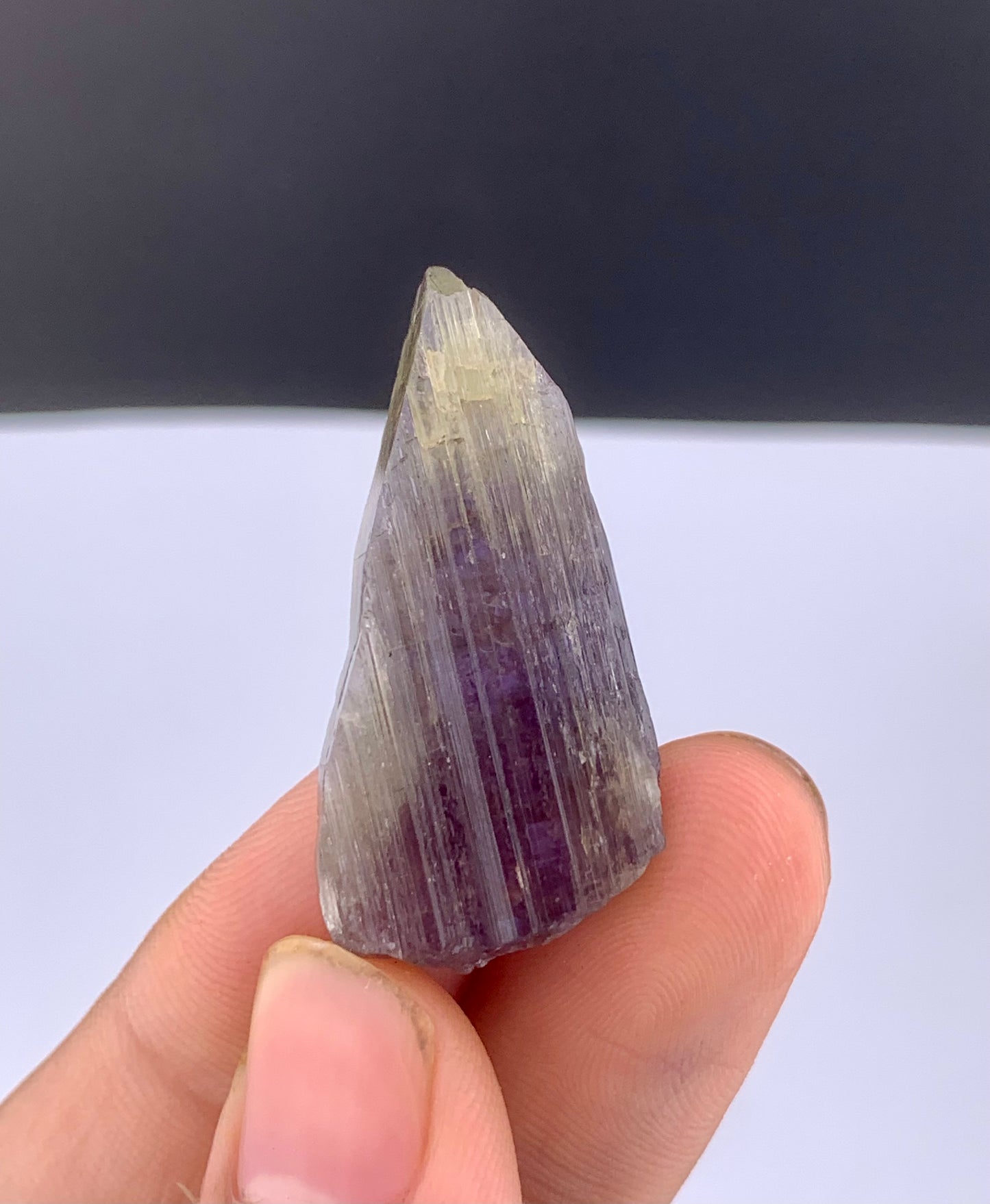 Blue Tanzanite Crystal From Tanzania - 12 Grams
