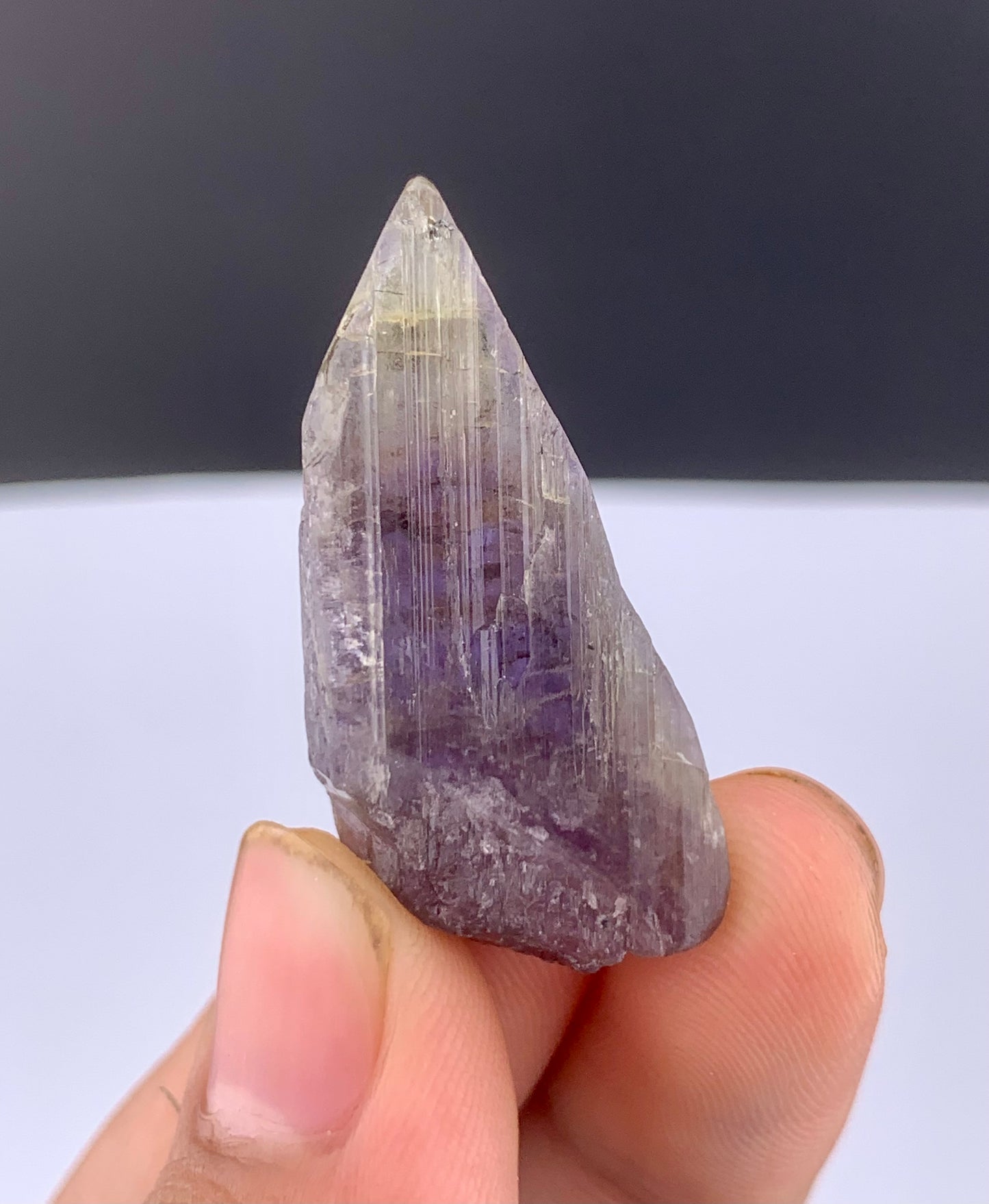 Blue Tanzanite Crystal From Tanzania - 12 Grams