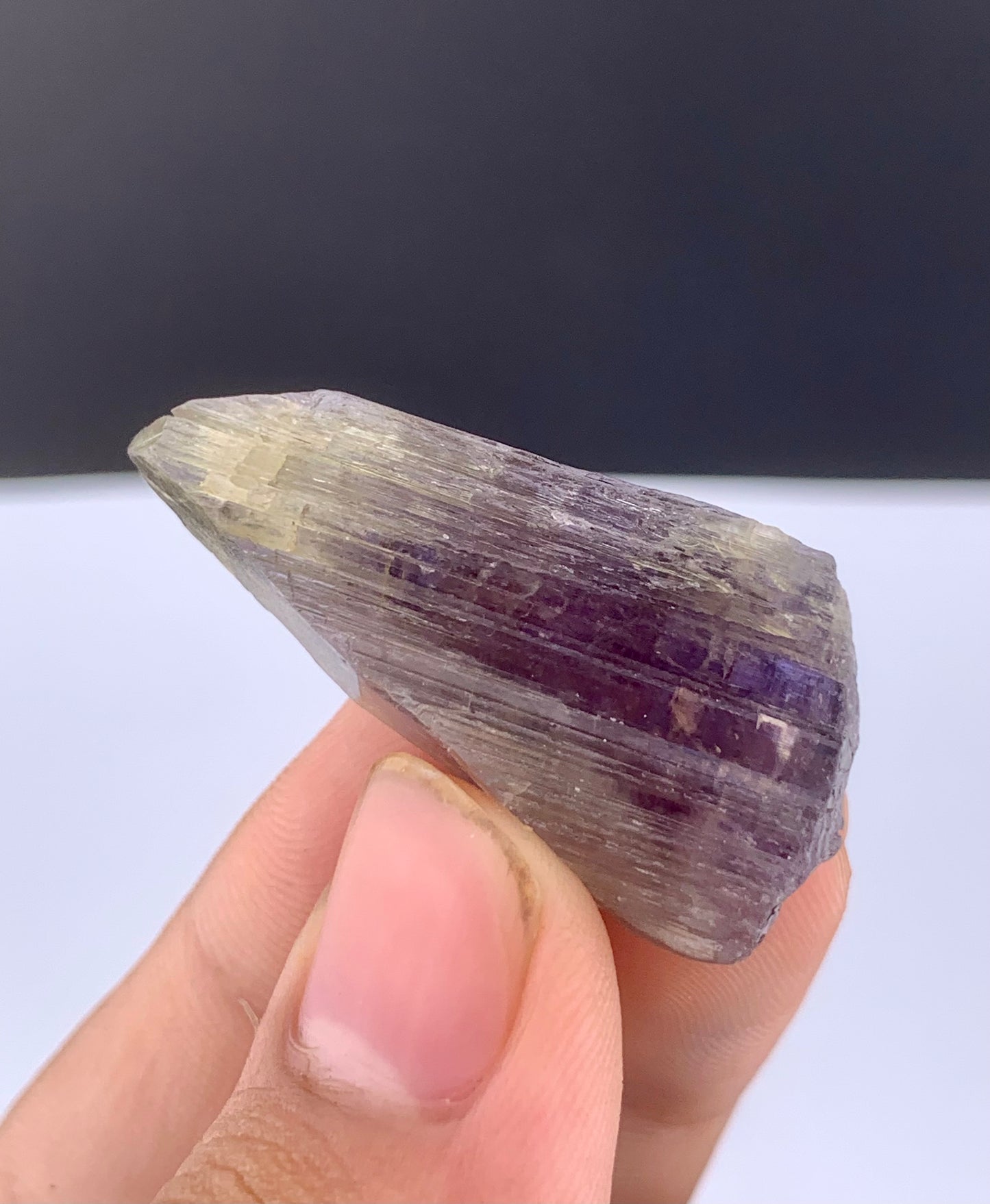 Blue Tanzanite Crystal From Tanzania - 12 Grams