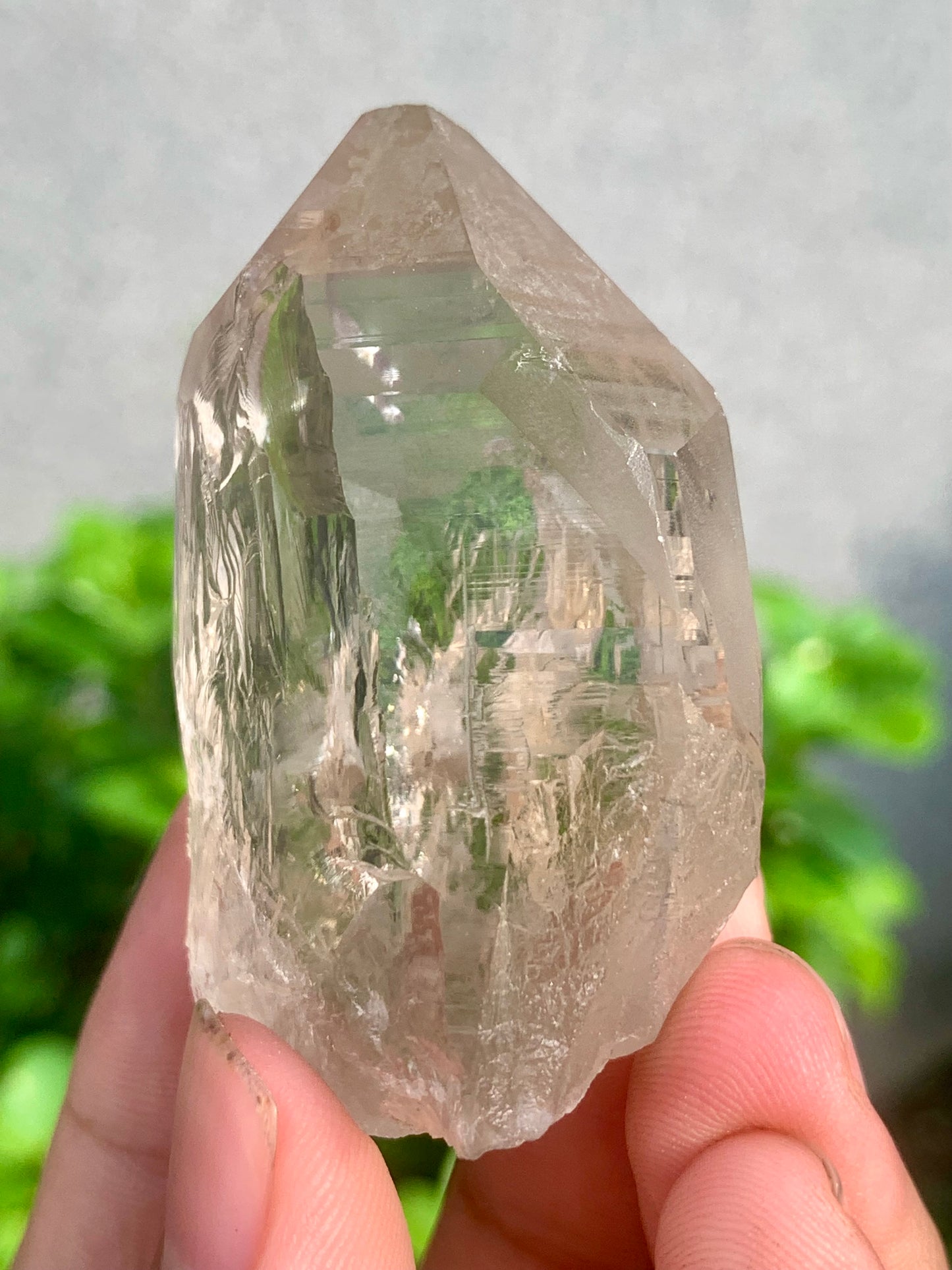 Clear Quartz Crystal From Pakistan - 64 Grams