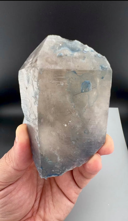 Indicolite Blue Quartz Crystal From Afghanistan - 125 Grams