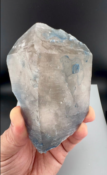 Indicolite Blue Quartz Crystal From Afghanistan - 125 Grams