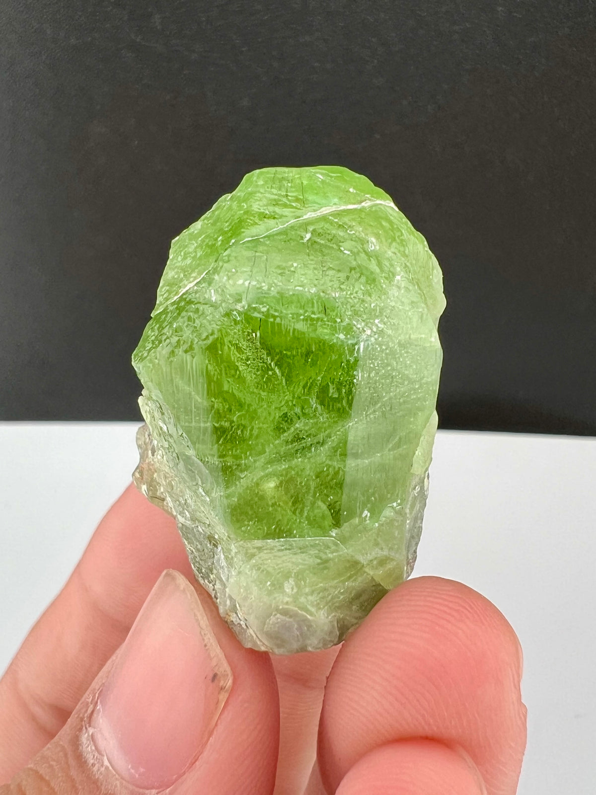 Green Peridot Crystals From Pakistan - 32 Grams