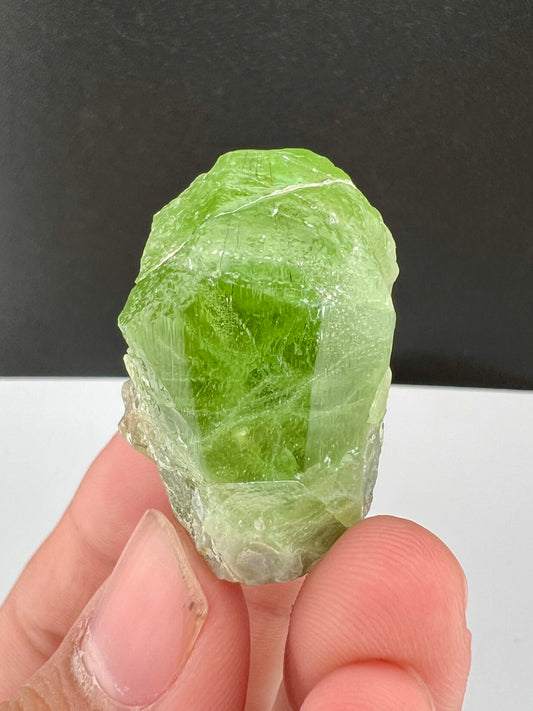 Green Peridot Crystals From Pakistan - 32 Grams