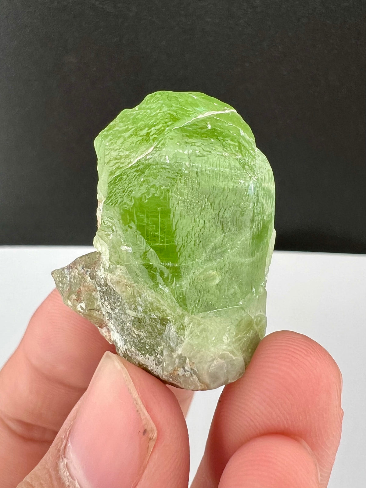Green Peridot Crystals From Pakistan - 32 Grams