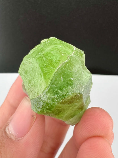 Green Peridot Crystals From Pakistan - 32 Grams