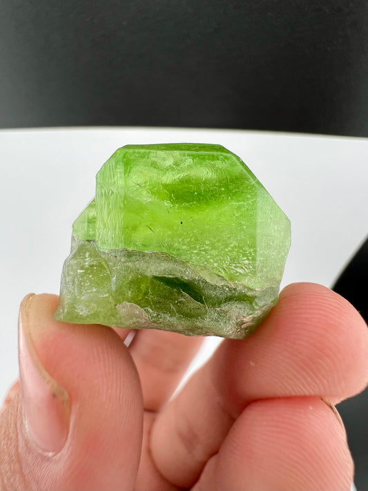 Green Peridot Crystals From Pakistan - 19 Grams