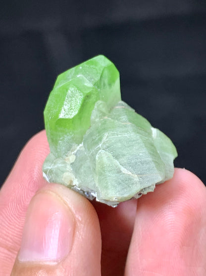 Green Peridot Crystal From Pakistan - 15.40 Gram