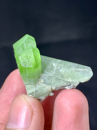 Green Peridot Crystal From Pakistan - 15.40 Gram