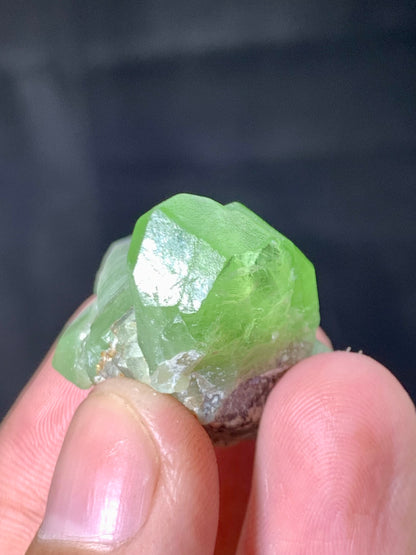 Green Peridot Crystal From Pakistan - 15.40 Gram