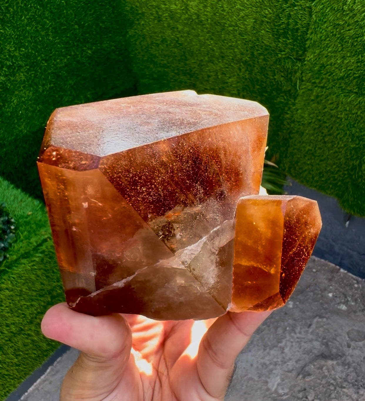 Topaz crystal from Skardu Pakistan - 1350 grams