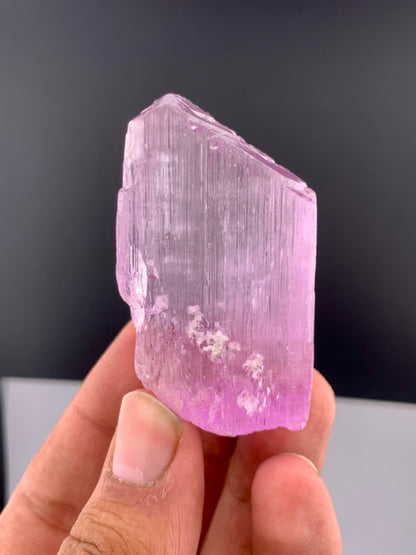 Pink Kunzite  Crystal From Afghanistan - 66 Gram