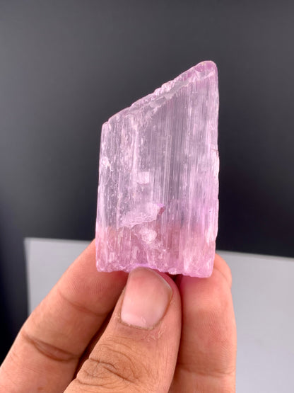 Pink Kunzite  Crystal From Afghanistan - 66 Gram