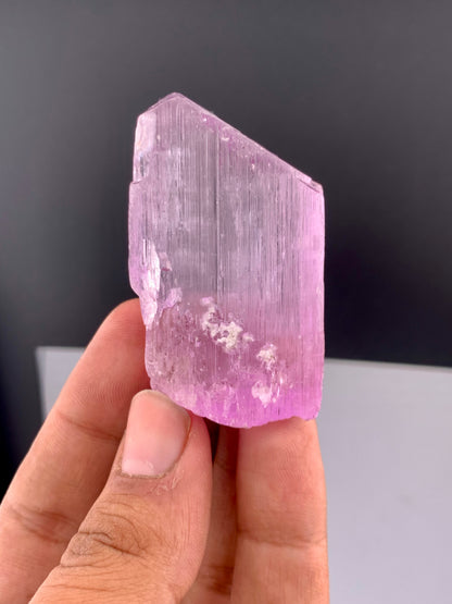 Pink Kunzite  Crystal From Afghanistan - 66 Gram