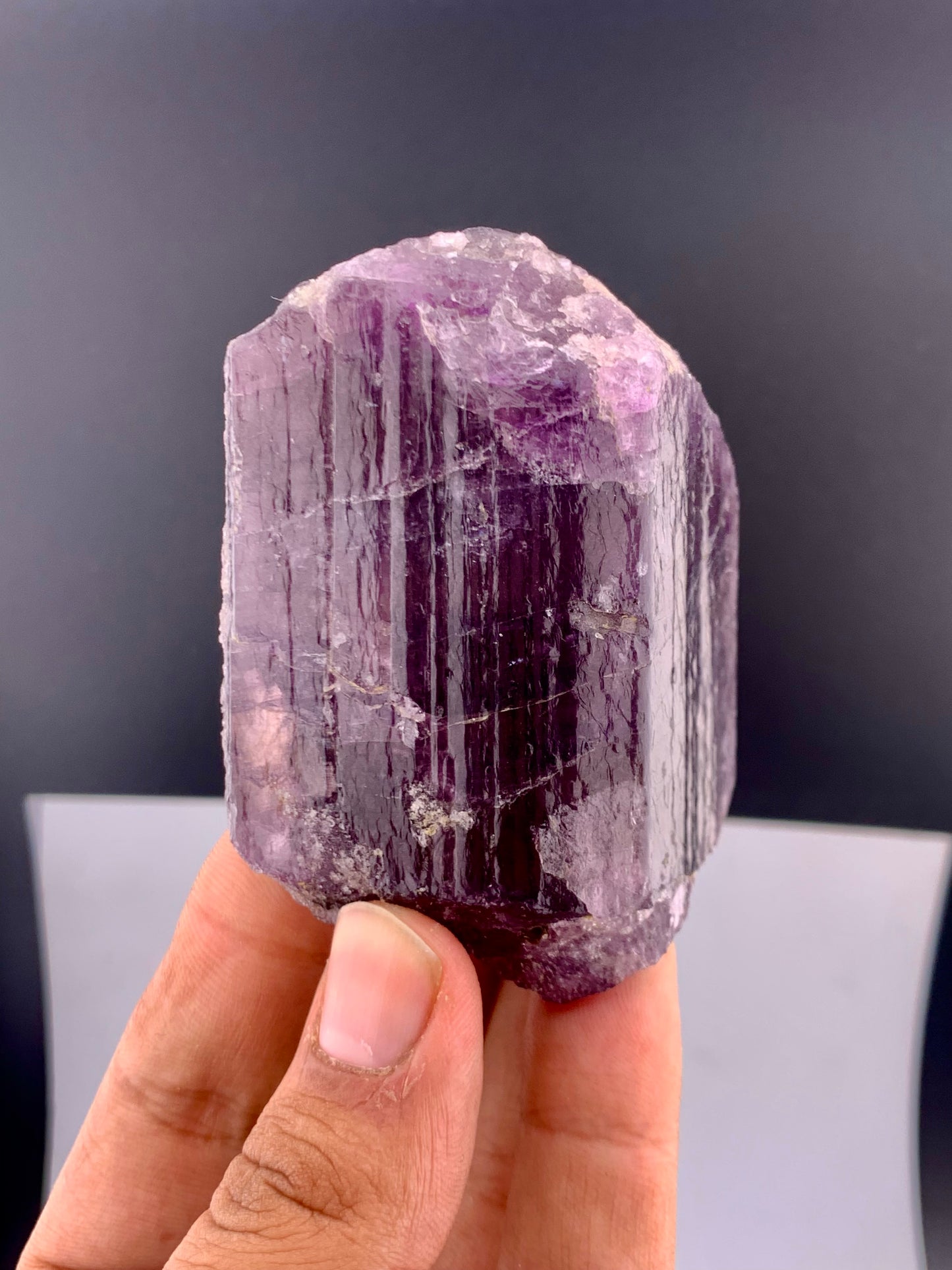 Purple Scapolite Crystal, from Afghanistan- 198 Gram
