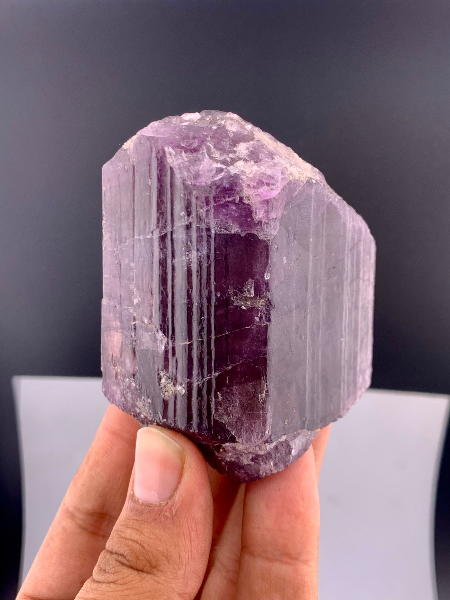 Purple Scapolite Crystal, from Afghanistan- 198 Gram