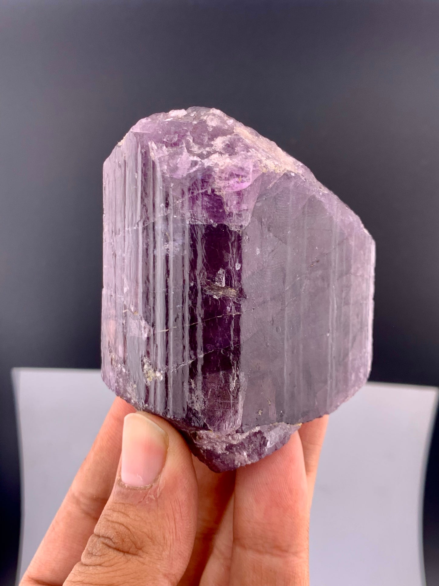 Purple Scapolite Crystal, from Afghanistan- 198 Gram