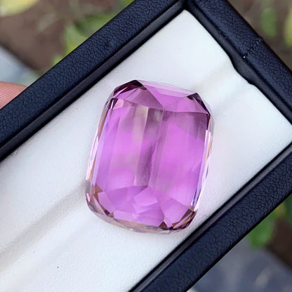 Large faceted kunzite gemstone Afghanistan natural color
Kunzite spodumene cushion cut collector gemstone