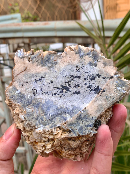 Sky blue color detail on aquamarine crystal
Raw mineral aquamarine crystal on display
Collector grade aquamarine specimen from Pakistan
Aquamarine crystal lighting and color detail
Large natural aquamarine crystal full view