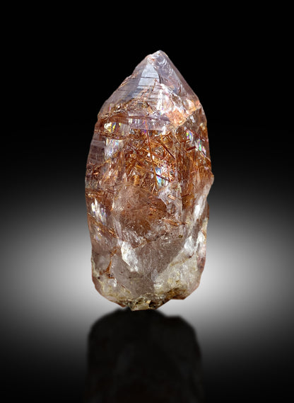 Fine mineral Sagenite display piece
Genuine Pakistan Sagenite crystal
Sagenite on quartz matrix specimen
Rare rutile crystal specimen
Small collector mineral specimen
Museum quality Sagenite specimen
Natural quartz with rutile inclusions
Shigar Valley mineral specimen
Sagenite crystal collector piece