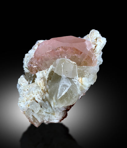 Natural Morganite specimen from Afghanistan
