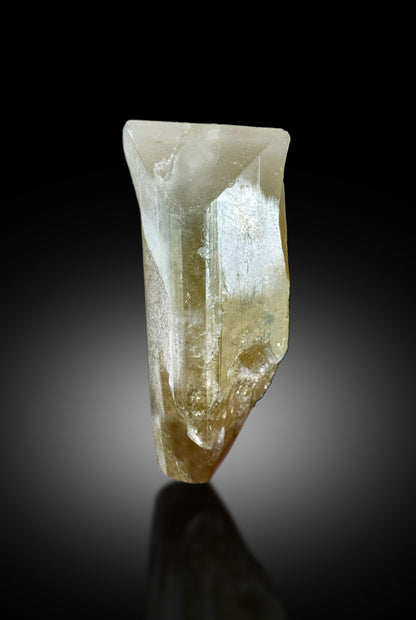 Natural danburite from Afghanistan, macro detail
Danburite crystal, full length profile
