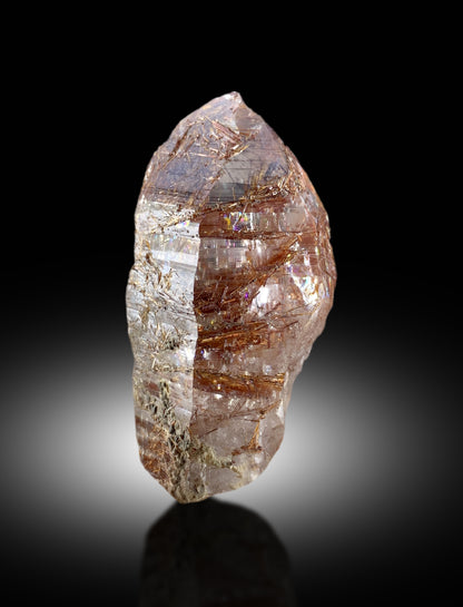 Collector grade Sagenite specimen
Natural rutile quartz crystal specimen