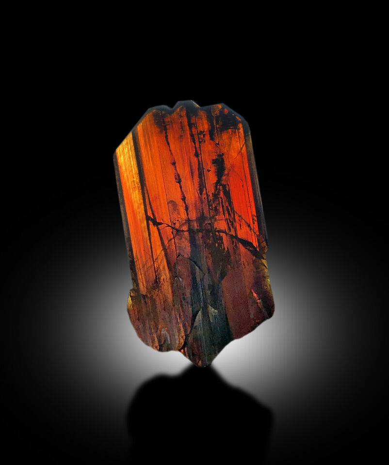 Rare natural red Brookite crystal from Pakistan
Natural red Brookite crystal specimen Baluchistan