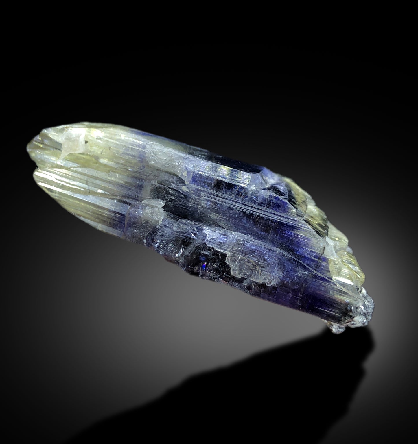 Raw tanzanite crystal from Merelani Hills Tanzania