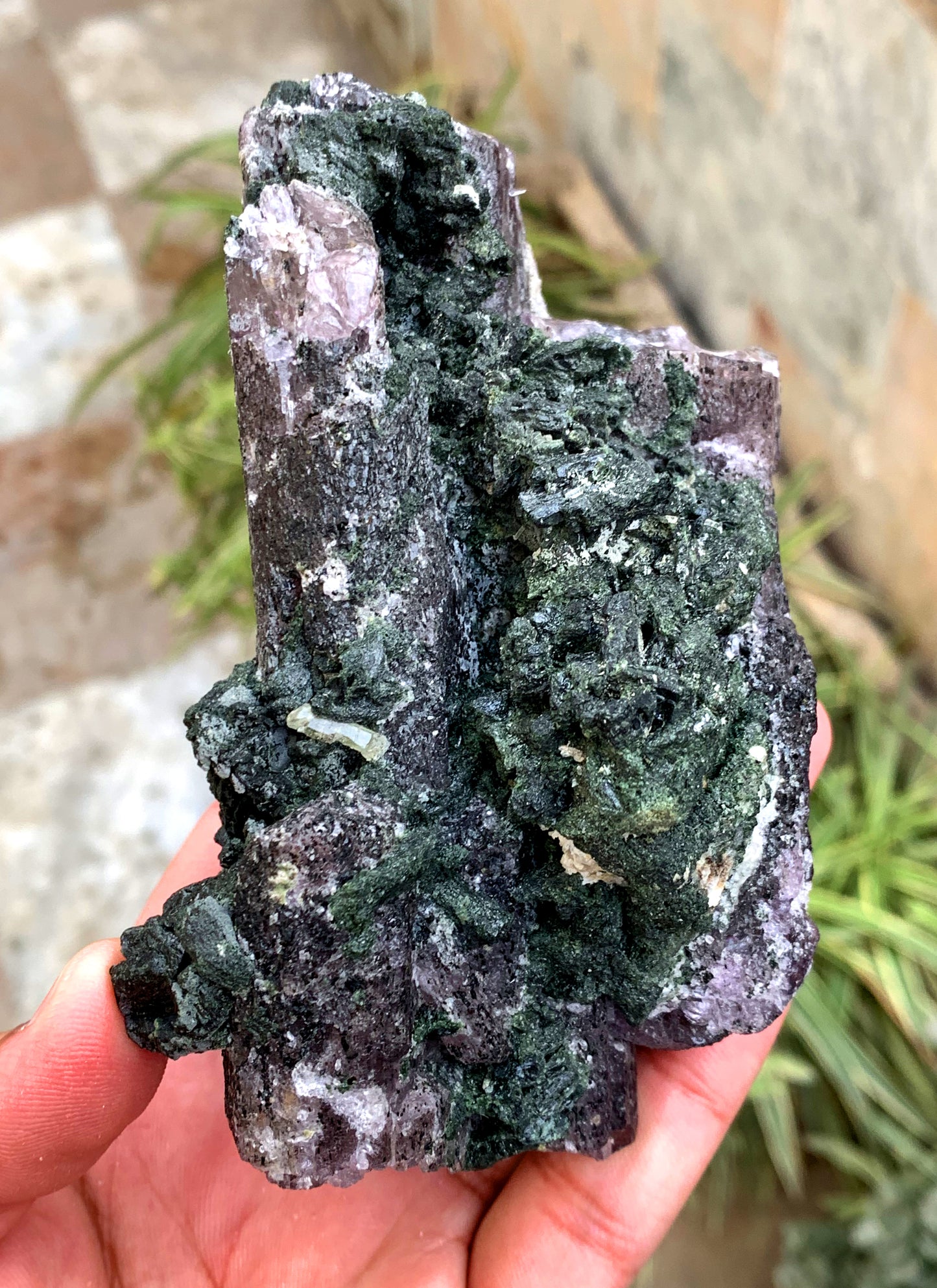 Afghan scapolite specimen with diopside contrast
Scapolite mineral specimen video still natural color