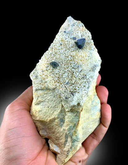 Top view of 650 gram anatase specimen
Anatase crystal with scale reference for size