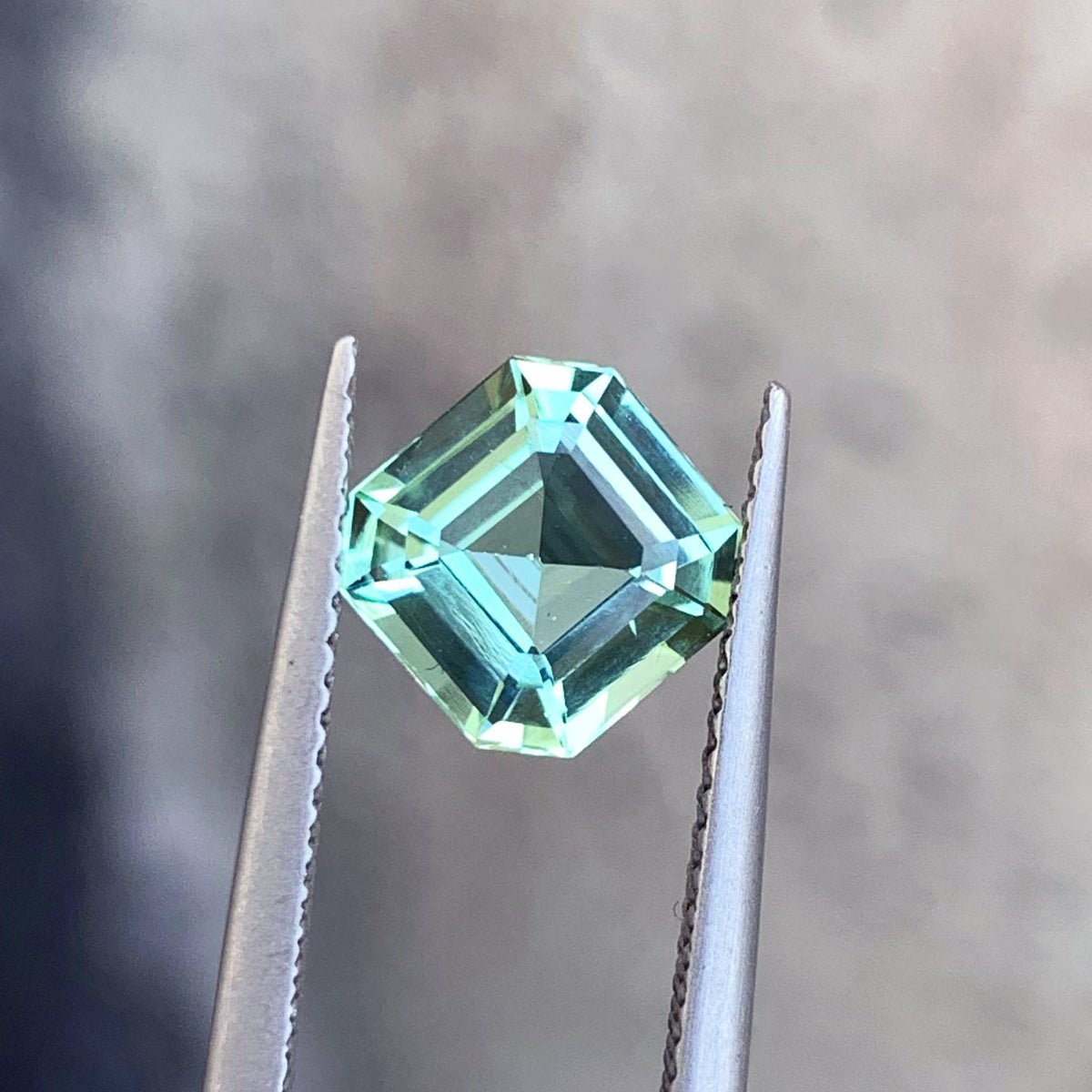 Tourmaline gemstone from Afghanistan, macro detail
Natural sea foam tourmaline showing flawless clarity