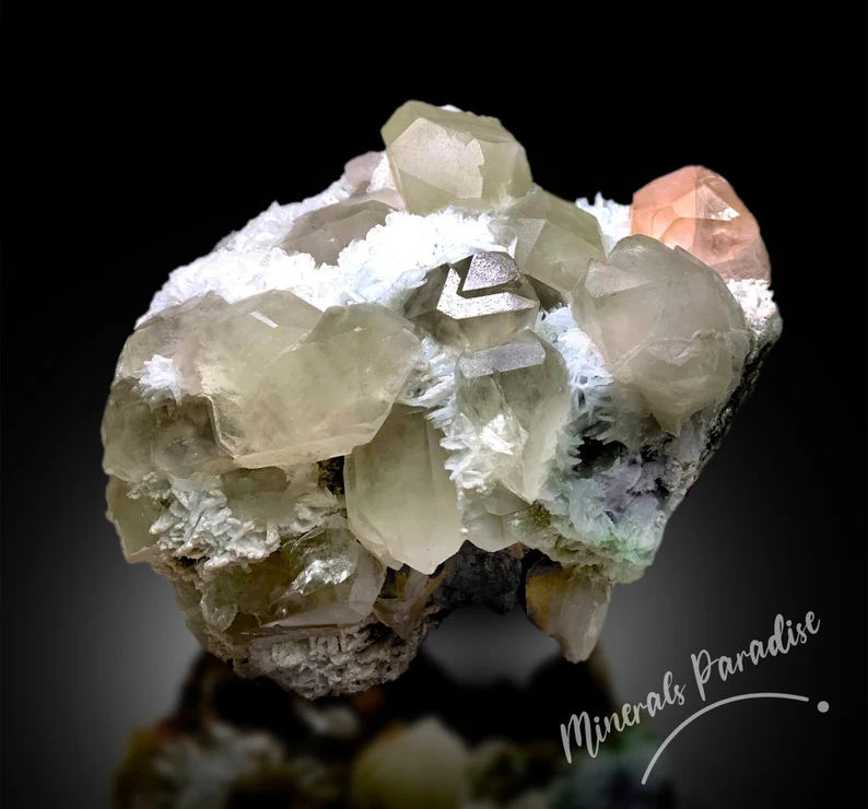 Untreated Morganite crystal with Albite
Fine mineral Morganite specimen from Afghanistan