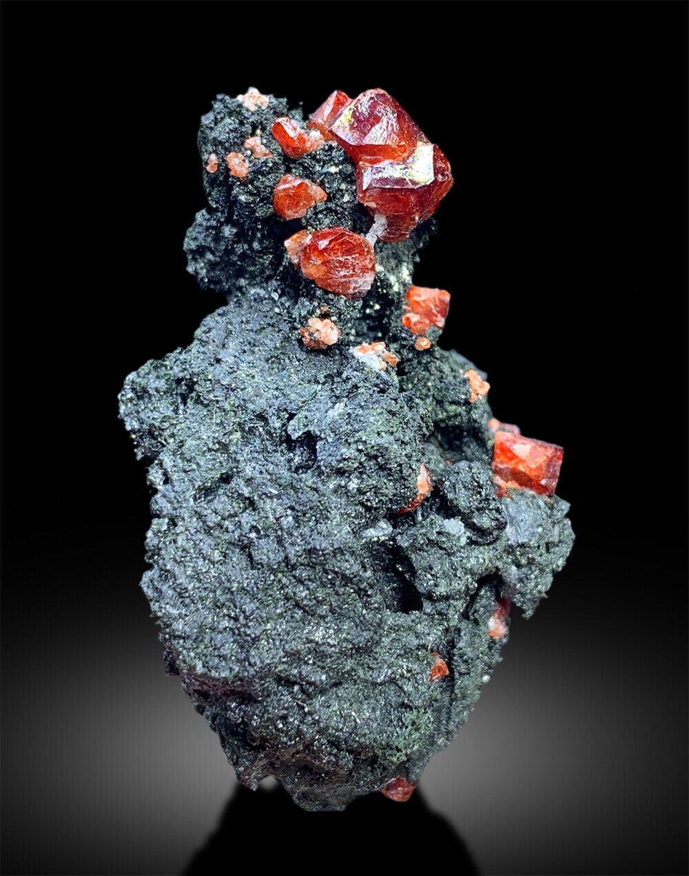 terminated zircon crystals pakistan mineral
aesthetic red zircon crystal display piece