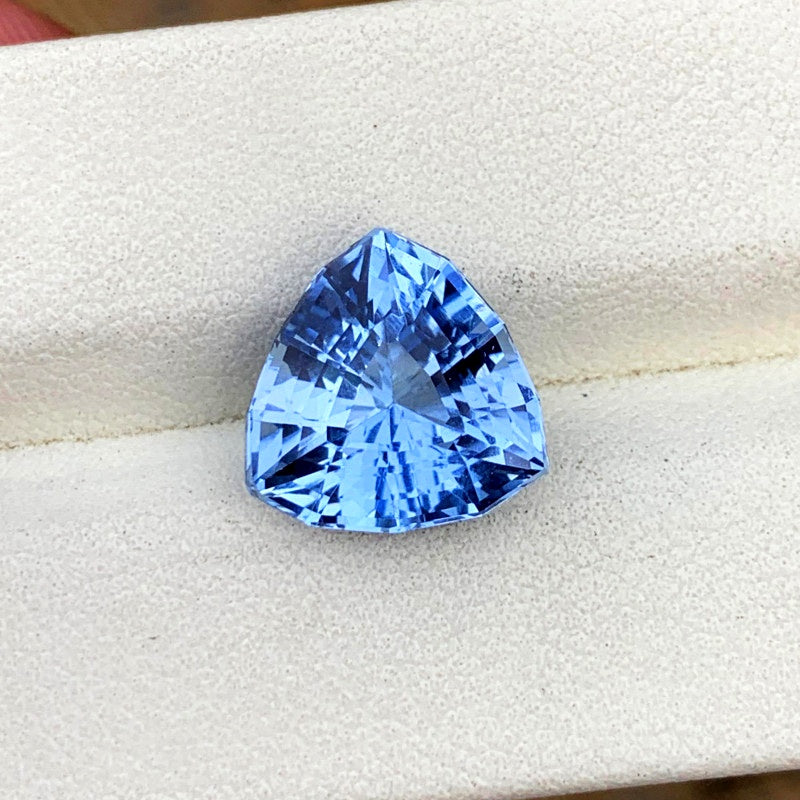 Genuine Santa Maria Aquamarine Stone, Loupe Clean Blue Aquamarine Gemstone For Ring, Natural Sky Blue Aquamarine Cut Stone, 5 Carat