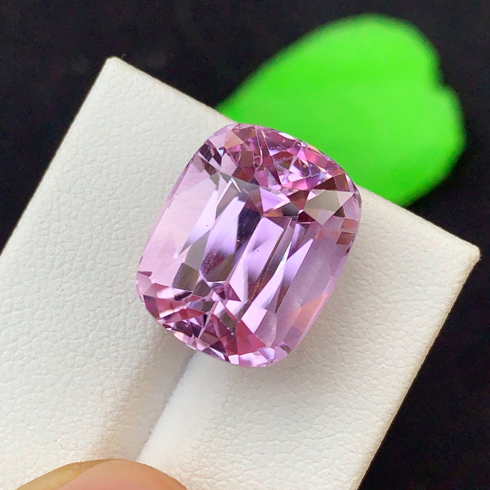 Light Pink Kunzite Jewelry Stone, Natural Kunzite Gemstone For Ring