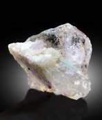pink morganite gemstone natural crystal formation
genuine morganite crystal with rainbow shades