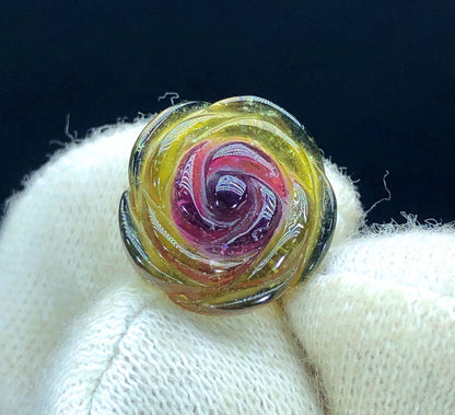 loose bicolor tourmaline for jewelry
hand carved Afghan tourmaline pendant
