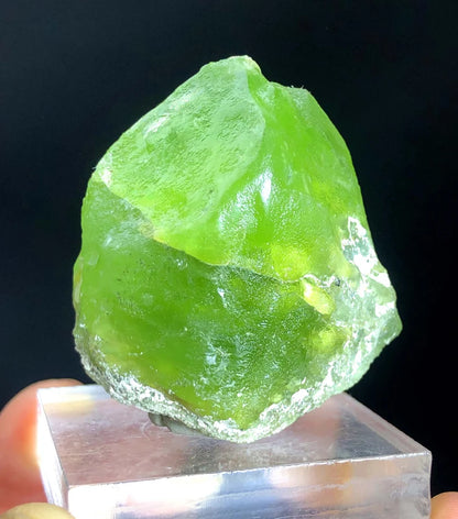 Lush Green Olivine Peridot Crystal Specimen from Pakistan - 59 gram