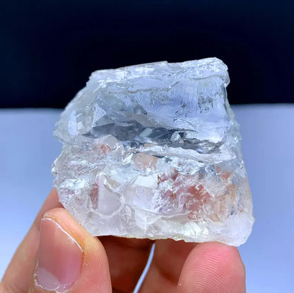 Bicolor Beryl aka AquaMorganite with Etched Terminations from Afghanistan - 49 grams